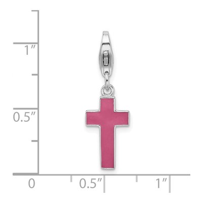 Sterling Silver Cross Charm – view 6