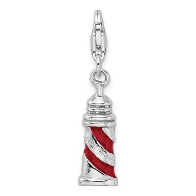 Sterling Silver Lighthouse Charm – view 3