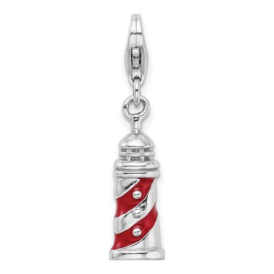 Sterling Silver Lighthouse Charm
