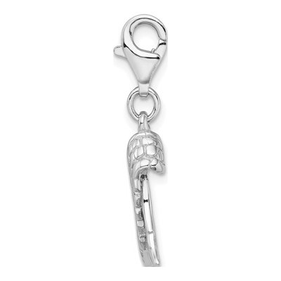 Sterling Silver 3-D Wings Charm – view 2