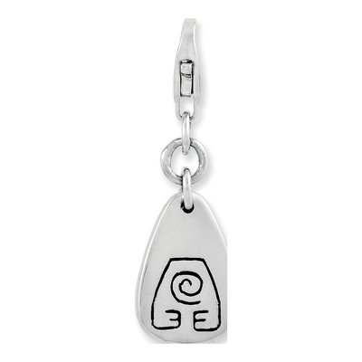 Sterling Silver Earth Charm