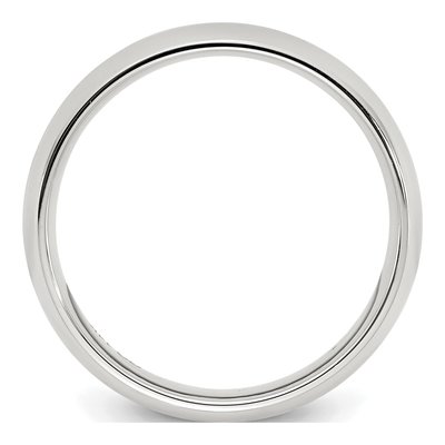 Sterling Silver 3mm Comfort-Fit Wedding Band – view 3