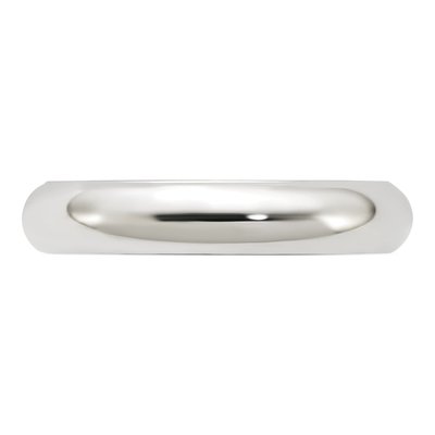 Sterling Silver 4mm Comfort-Fit Wedding Band – view 4