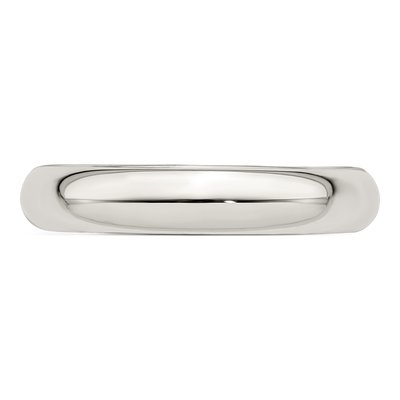 Sterling Silver 4mm Comfort-Fit Wedding Band – view 6
