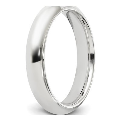 Sterling Silver 4mm Comfort-Fit Wedding Band – view 7