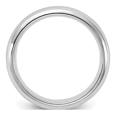 Sterling Silver 4mm Comfort-Fit Wedding Band – view 2