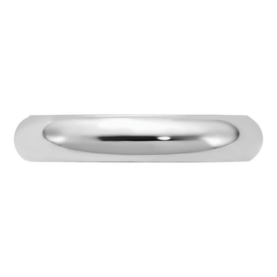 Sterling Silver 4mm Comfort-Fit Wedding Band – view 3
