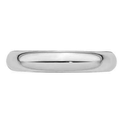 Sterling Silver 4mm Comfort-Fit Wedding Band – view 4
