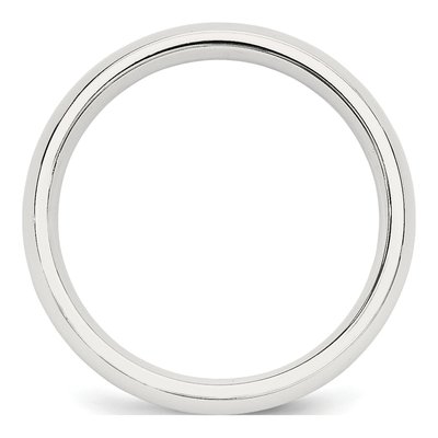 Sterling Silver 5mm Comfort-Fit Wedding Band – view 3