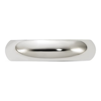 Sterling Silver 5mm Comfort-Fit Wedding Band – view 4