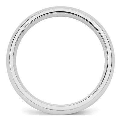 Sterling Silver 5mm Comfort-Fit Wedding Band – view 2