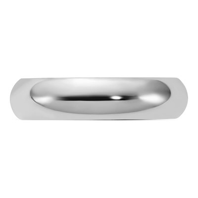 Sterling Silver 5mm Comfort-Fit Wedding Band – view 3