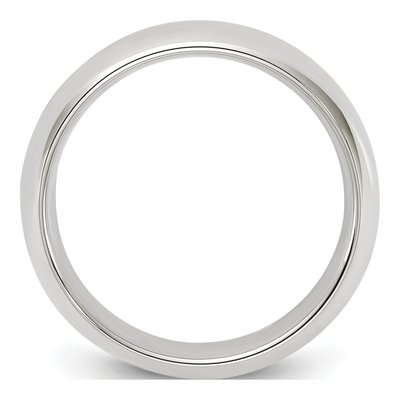 Sterling Silver 6mm Comfort-Fit Wedding Band – view 3