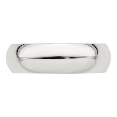 Sterling Silver 6mm Comfort-Fit Wedding Band – view 6