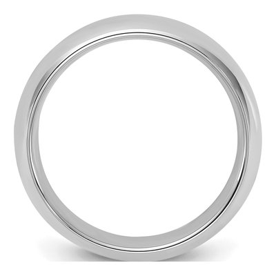 Sterling Silver 6mm Comfort-Fit Wedding Band – view 3
