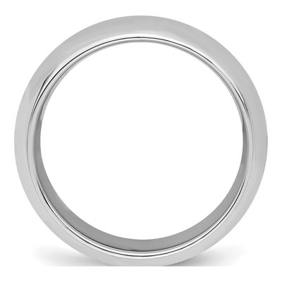 Sterling Silver 7mm Comfort-Fit Wedding Band – view 2