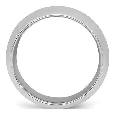 Sterling Silver 8mm Comfort-Fit Wedding Band – view 3