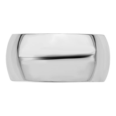 Sterling Silver 10mm Comfort-Fit Wedding Band – view 3