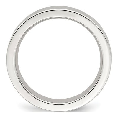 Sterling Silver 4mm Comfort-Fit Wedding Band – view 3