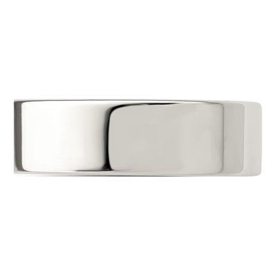 Sterling Silver 6mm Flat Comfort-Fit Wedding Band – view 5