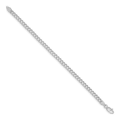 Sterling Silver Double Link Charm Bracelet – view 2