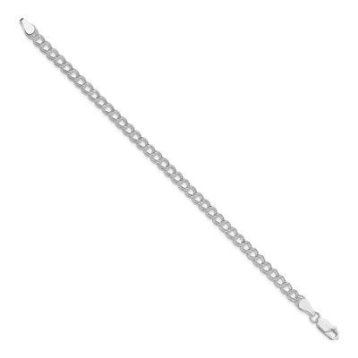 Sterling Silver Double Link Charm Bracelet – view 3
