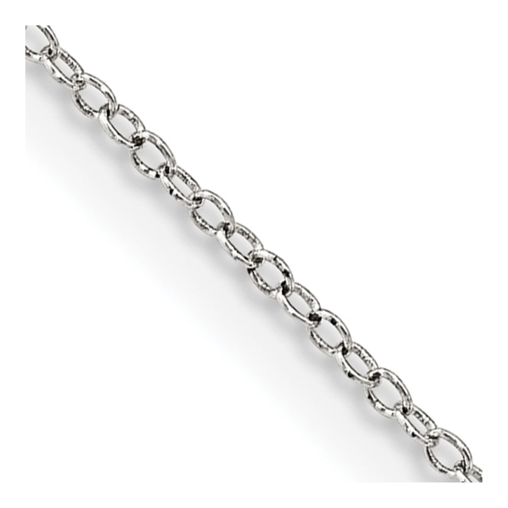 Sterling Silver 1mm Cable Chain