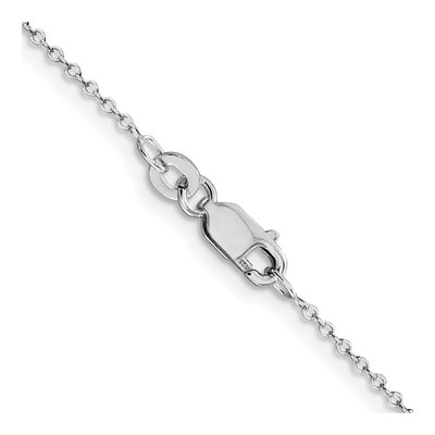 Sterling Silver 1mm Cable Chain – view 3