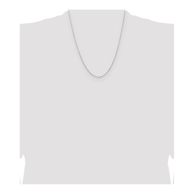 Sterling Silver 1mm Cable Chain – view 4