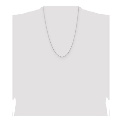 Sterling Silver 1mm Cable Chain – view 4