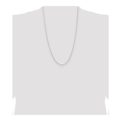 Sterling Silver 1mm Cable Chain – view 4