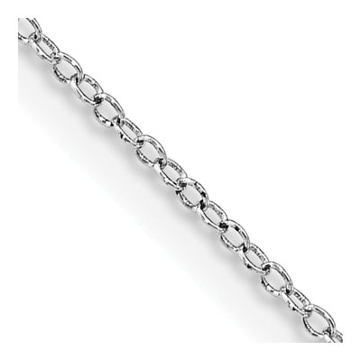 Sterling Silver 1mm Cable Chain