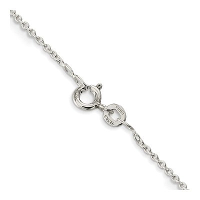 Sterling Silver 1mm Cable Chain – view 3