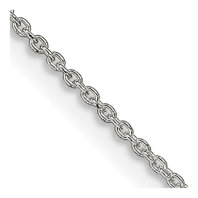 Sterling Silver 1mm Cable Chain