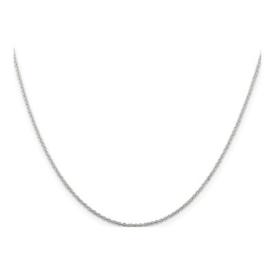 Sterling Silver 1mm Cable Chain – view 2