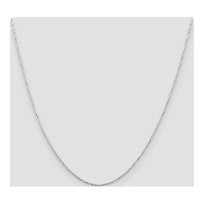 Sterling Silver 1mm Cable Chain – view 4