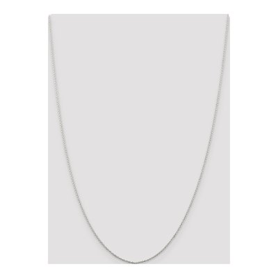 Sterling Silver 1mm Cable Chain – view 4