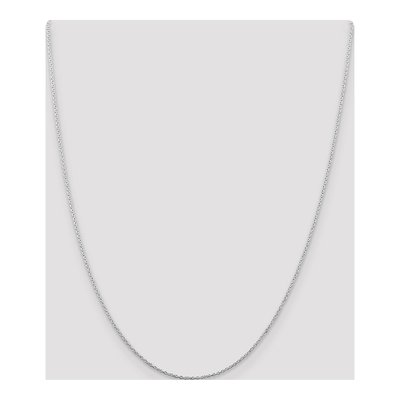 Sterling Silver 1mm Cable Chain – view 4