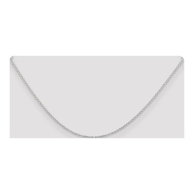 Sterling Silver 1.25mm Cable Chain – view 4