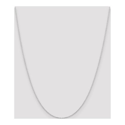 Sterling Silver 1.25mm Cable Chain – view 4