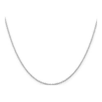 Sterling Silver 1.25mm Cable Chain – view 2