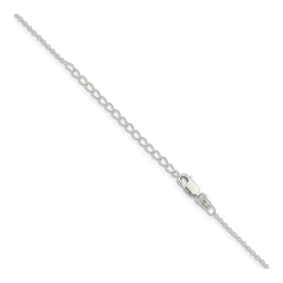 Sterling Silver 1.25mm Cable Chain – view 3