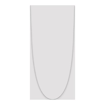 Sterling Silver 1.25mm Cable Chain – view 4