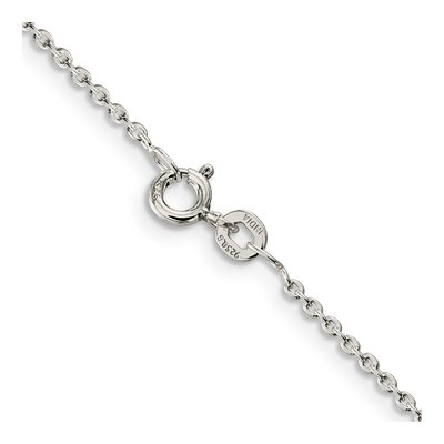 Sterling Silver 1.5mm Cable Chain – view 3