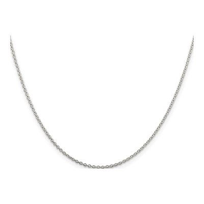 Sterling Silver 1.5mm Cable Chain – view 2