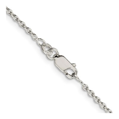 Sterling Silver 1.95mm Cable Chain – view 3