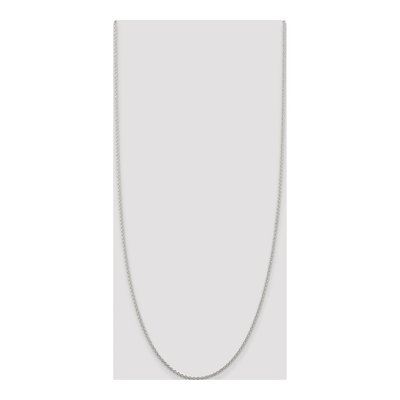 Sterling Silver 1.95mm Cable Chain – view 4