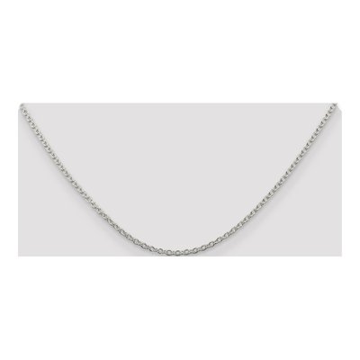 Sterling Silver 2.25mm Cable Chain – view 4