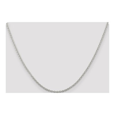 Sterling Silver 2.25mm Cable Chain – view 4