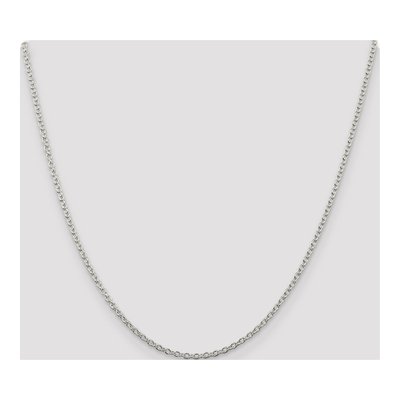 Sterling Silver 2.25mm Cable Chain – view 4